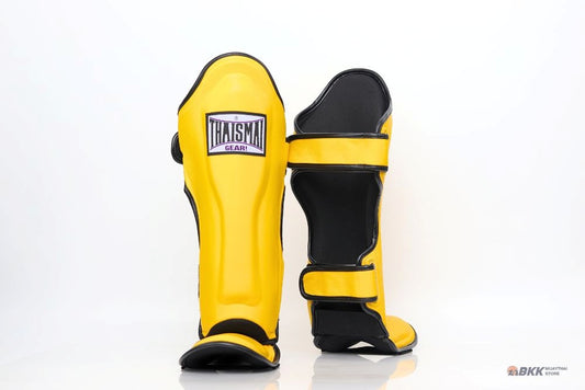 THAISMAI Muay Thai Shin Guards Yellow