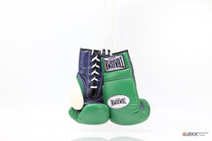 ThaiSmai Lace Up Gloves Green/Navy/White