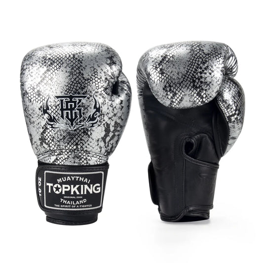 Top King TKBGSS-02 Super Snake Python Pattern Boxing Gloves