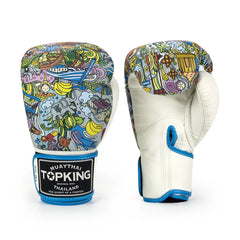 Top King TKBGCT-1T1 Culture Thai Art Design Boxing Gloves