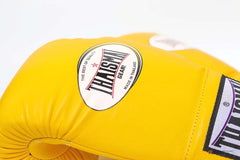 ThaiSmai Lace Up Gloves Yellow