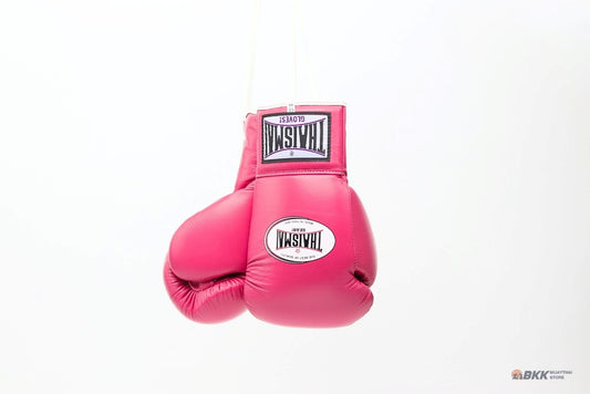 ThaiSmai Lace Up Gloves Pink