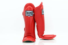 THAISMAI Muay Thai Shin Guards Red
