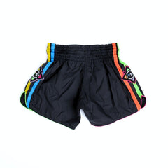 INFIGHTSTYLE Nylon Lotus Retro Prisma Muay Thai Shorts