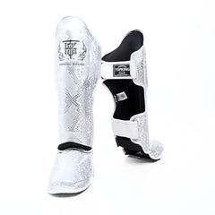 Top King TKSGSS-02 Shin Guards Python Snake Pattern