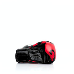 ThaiSmai Flame Muay Thai Boxing Gloves Black/Red