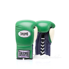 ThaiSmai Lace Up Gloves Green/Navy/White