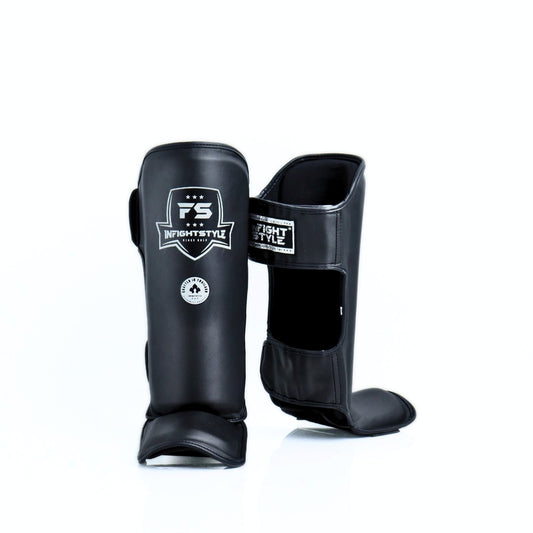 inFightStyle Pro Shinguards Leather