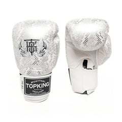 Top King TKBGSS-02 Super Snake Python Pattern Boxing Gloves