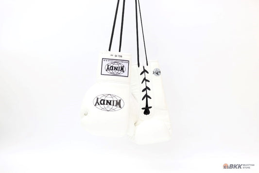 Windy [BGL] Lace Up Boxing Gloves White