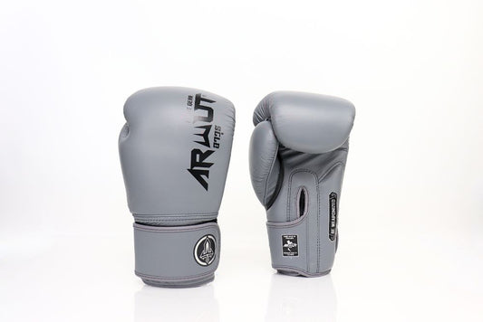 ARWUT [BG5] ''THE ASCENT'' MUAY THAI BOXING GLOVES IRON GREY