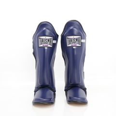 THAISMAI [LP184] Muay Thai Shin Guards Navy Blue
