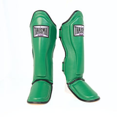 THAISMAI [LP184] Muay Thai Shin Guards Green