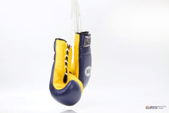 ThaiSmai Lace Up Gloves Navy Blue/Yellow