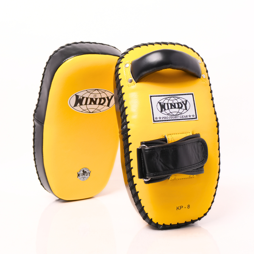 Windy [KP8] Single Straps Leather Kick Pads