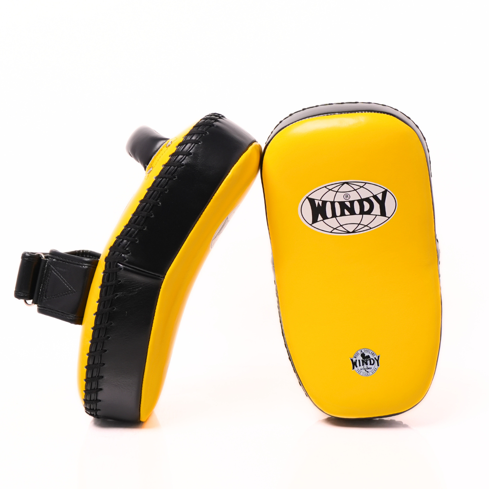 Windy [KP8] Single Straps Leather Kick Pads