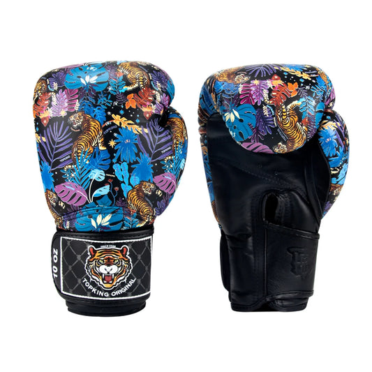 Top King TKBGWT Wide Tiger King Muay Thai Boxing Gloves