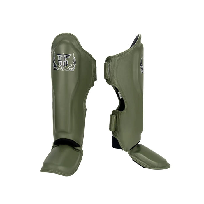 Top King [TKSGP-GL] Shin Guards “Pro” Genuine Leather