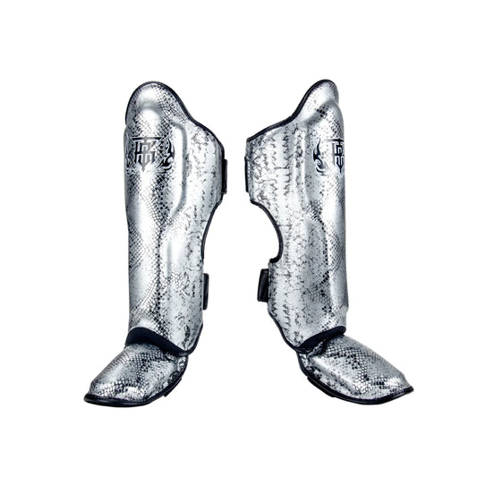 Top King TKSGSS-02 Shin Guards Python Snake Pattern