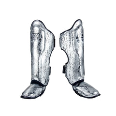 Top King TKSGSS-02 Shin Guards Python Snake Pattern