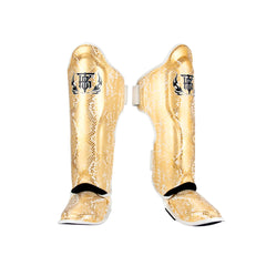 Top King TKSGSS-02 Shin Guards Python Snake Pattern