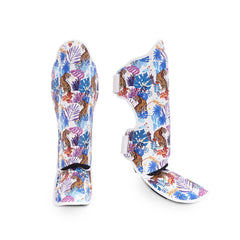 Top King TKSGWT Shin Guards Tiger Design
