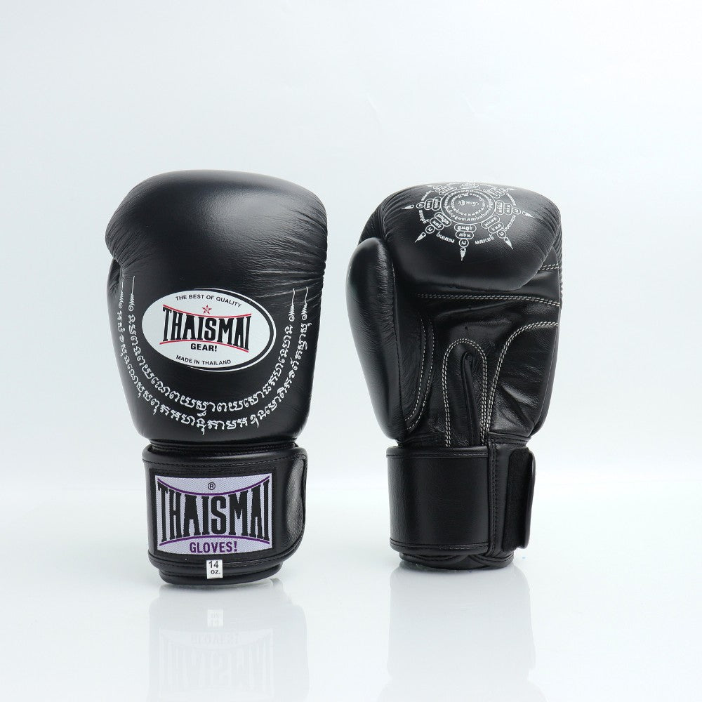 THAISMAI "YANT" Muay Thai Boxing Gloves Black