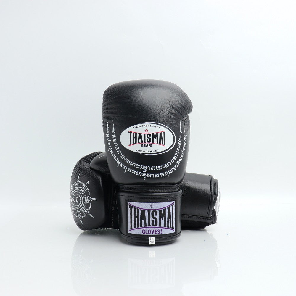 THAISMAI "YANT" Muay Thai Boxing Gloves Black