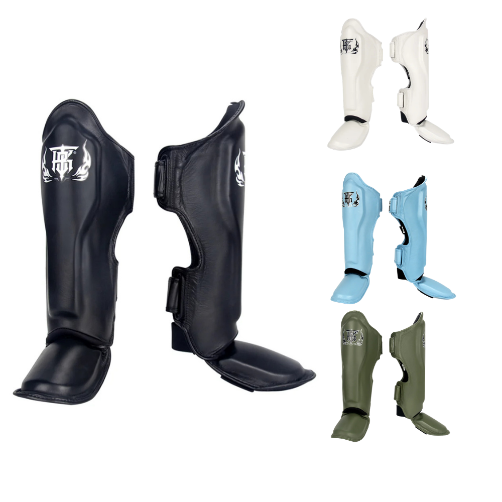 Top King [TKSGP-GL] Shin Guards “Pro” Genuine Leather