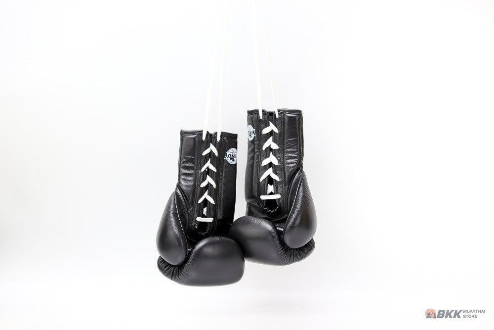 Windy [BGL] Lace Up Boxing Gloves Black