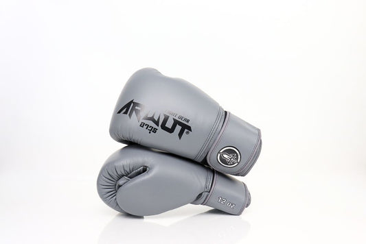 ARWUT [BG5] ''THE ASCENT'' MUAY THAI BOXING GLOVES IRON GREY