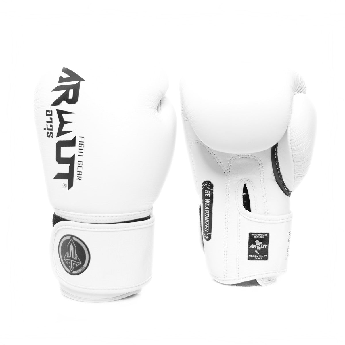 ARWUT [BG5] ''THE ASCENT'' MUAY THAI BOXING GLOVES WHITE