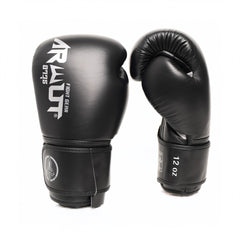 ARWUT [BG5] ''THE ASCENT'' MUAY THAI BOXING GLOVES JET BLACK