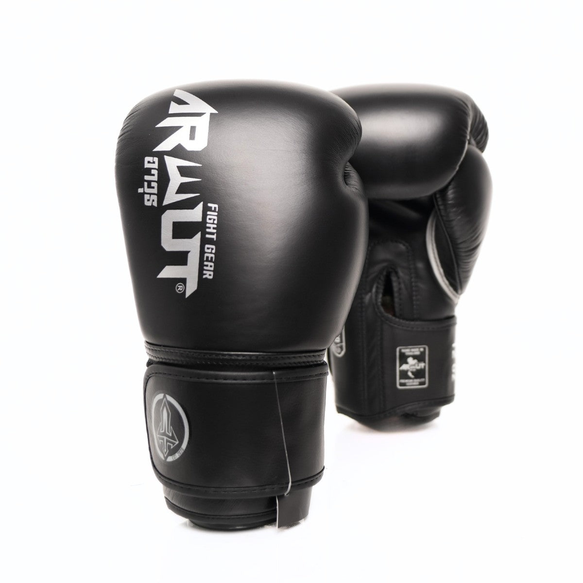 ARWUT [BG5] ''THE ASCENT'' MUAY THAI BOXING GLOVES JET BLACK
