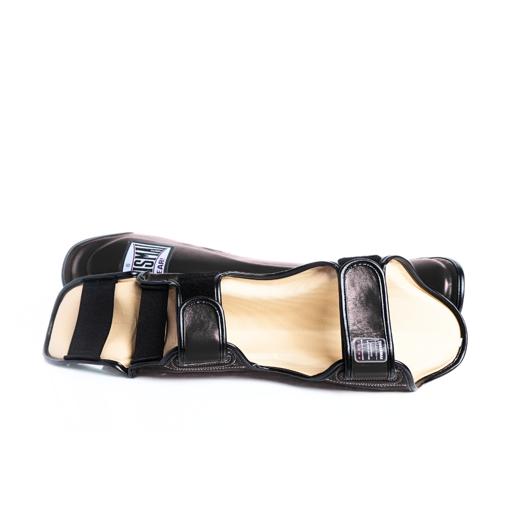 THAISMAI [LP184] Muay Thai Shin Guards Black