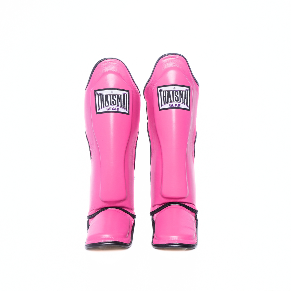 THAISMAI [LP184] Muay Thai Shin Guards Pink