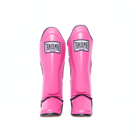 THAISMAI [LP184] Muay Thai Shin Guards Pink