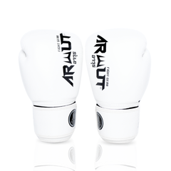 ARWUT [BG5] ''THE ASCENT'' MUAY THAI BOXING GLOVES WHITE