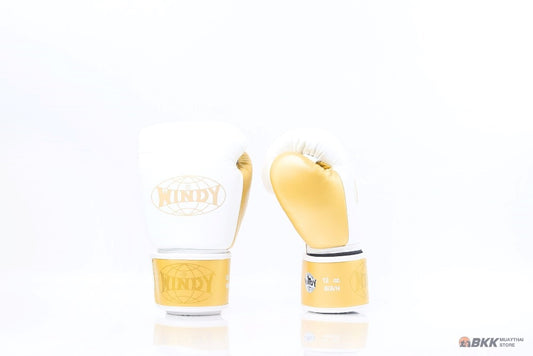 Windy [BGVH] Boxing Gloves White/Gold