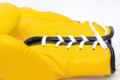 ThaiSmai Lace Up Gloves Yellow