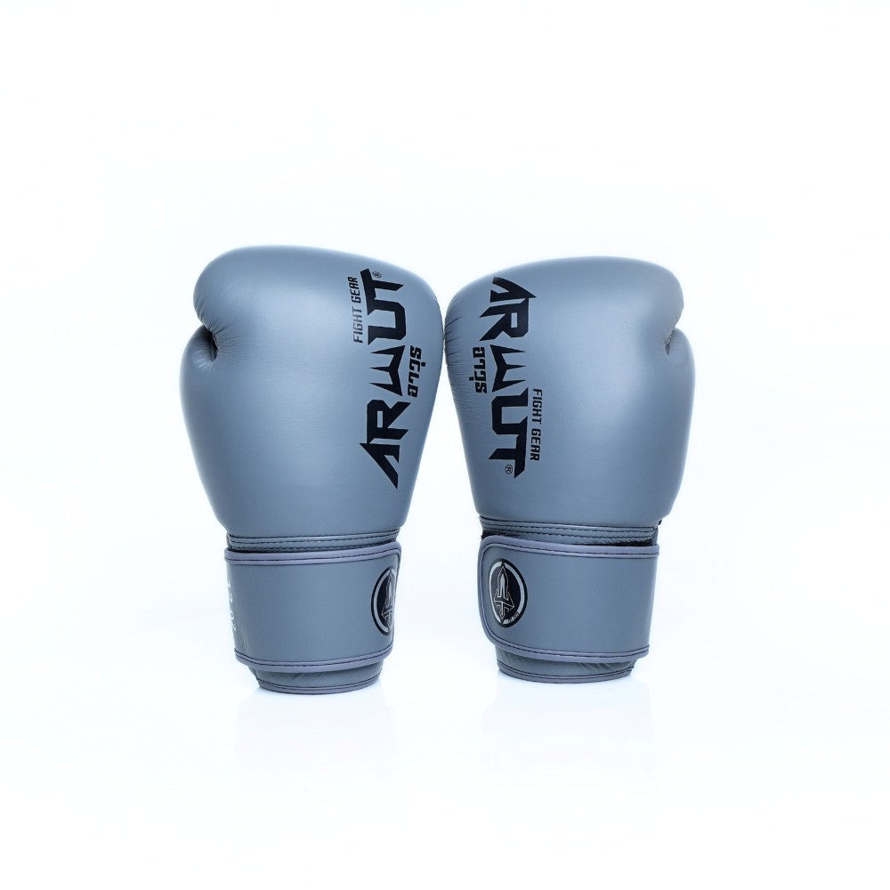 ARWUT [BG5] ''THE ASCENT'' MUAY THAI BOXING GLOVES IRON GREY