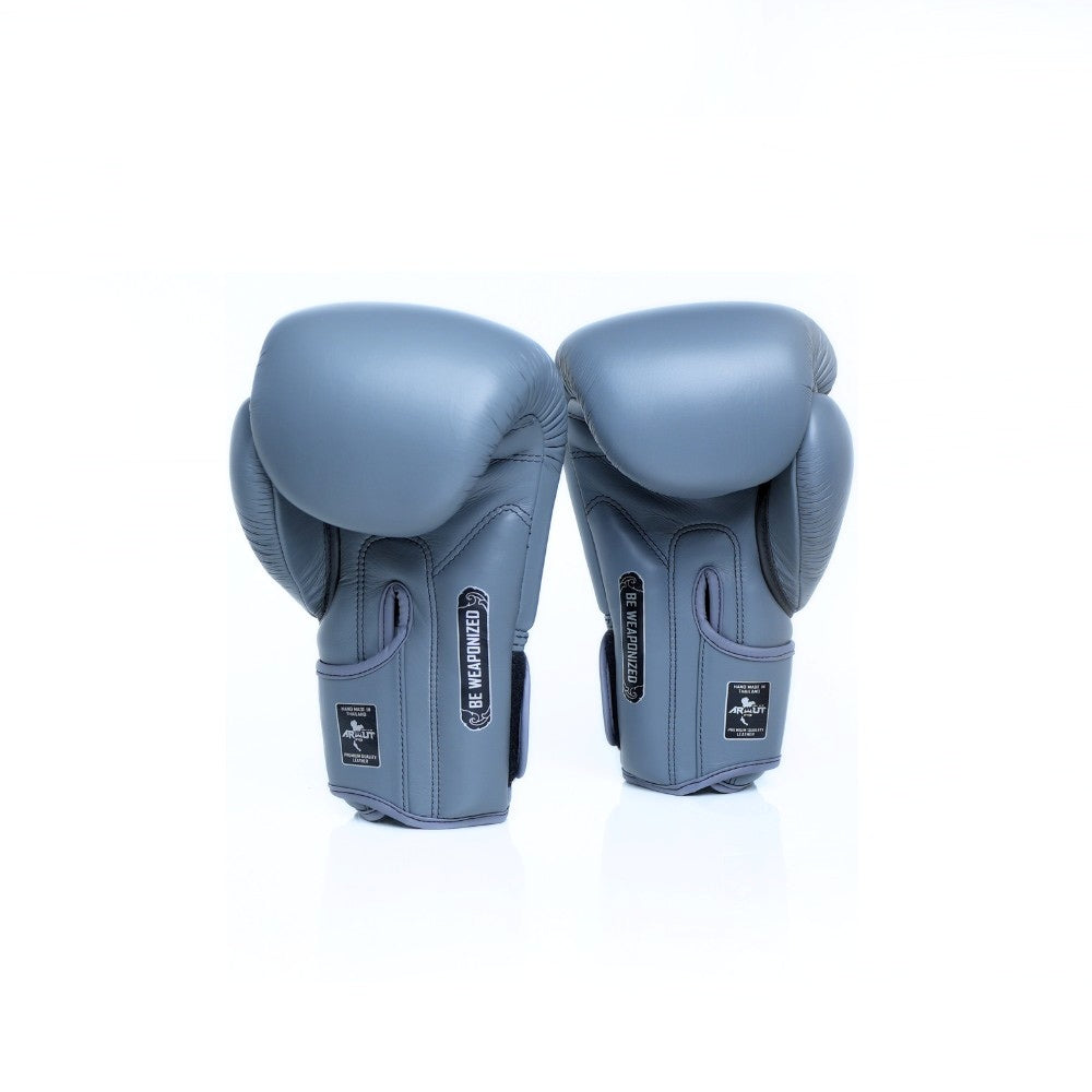 ARWUT [BG5] ''THE ASCENT'' MUAY THAI BOXING GLOVES IRON GREY