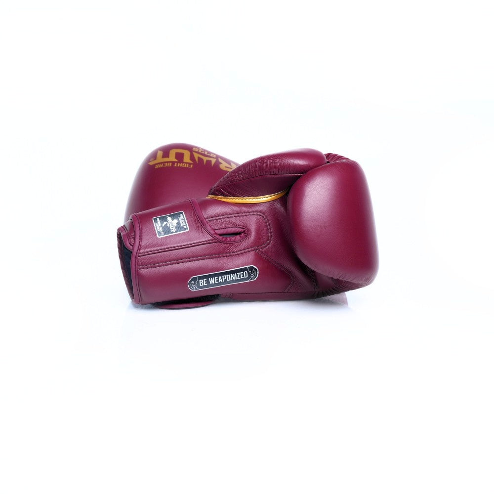 ARWUT [BG5] ''THE ASCENT'' MUAY THAI BOXING GLOVES CRIMSON RED