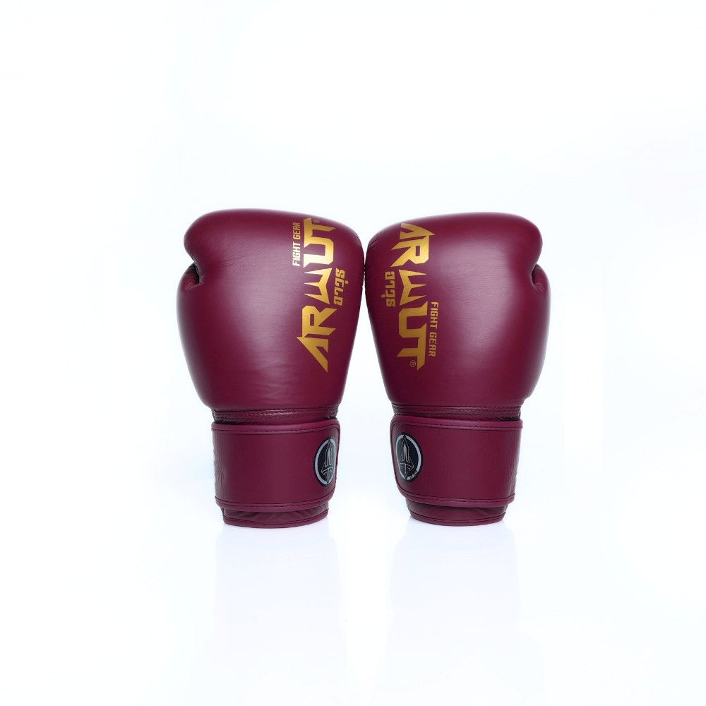 ARWUT [BG5] ''THE ASCENT'' MUAY THAI BOXING GLOVES CRIMSON RED