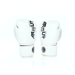 ARWUT [BG5] ''THE ASCENT'' MUAY THAI BOXING GLOVES WHITE