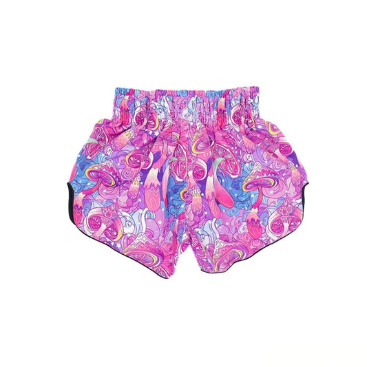 ARWUT [S002] "TRIPPY SHROOMS" Edition Muay Thai Shorts