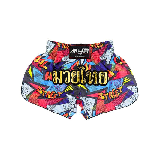 ARWUT [S002] "WOW STREET" Edition Muay Thai Shorts