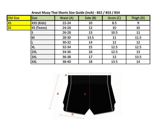 ARWUT [S002] "ERAWAN" Edition Muay Thai Shorts