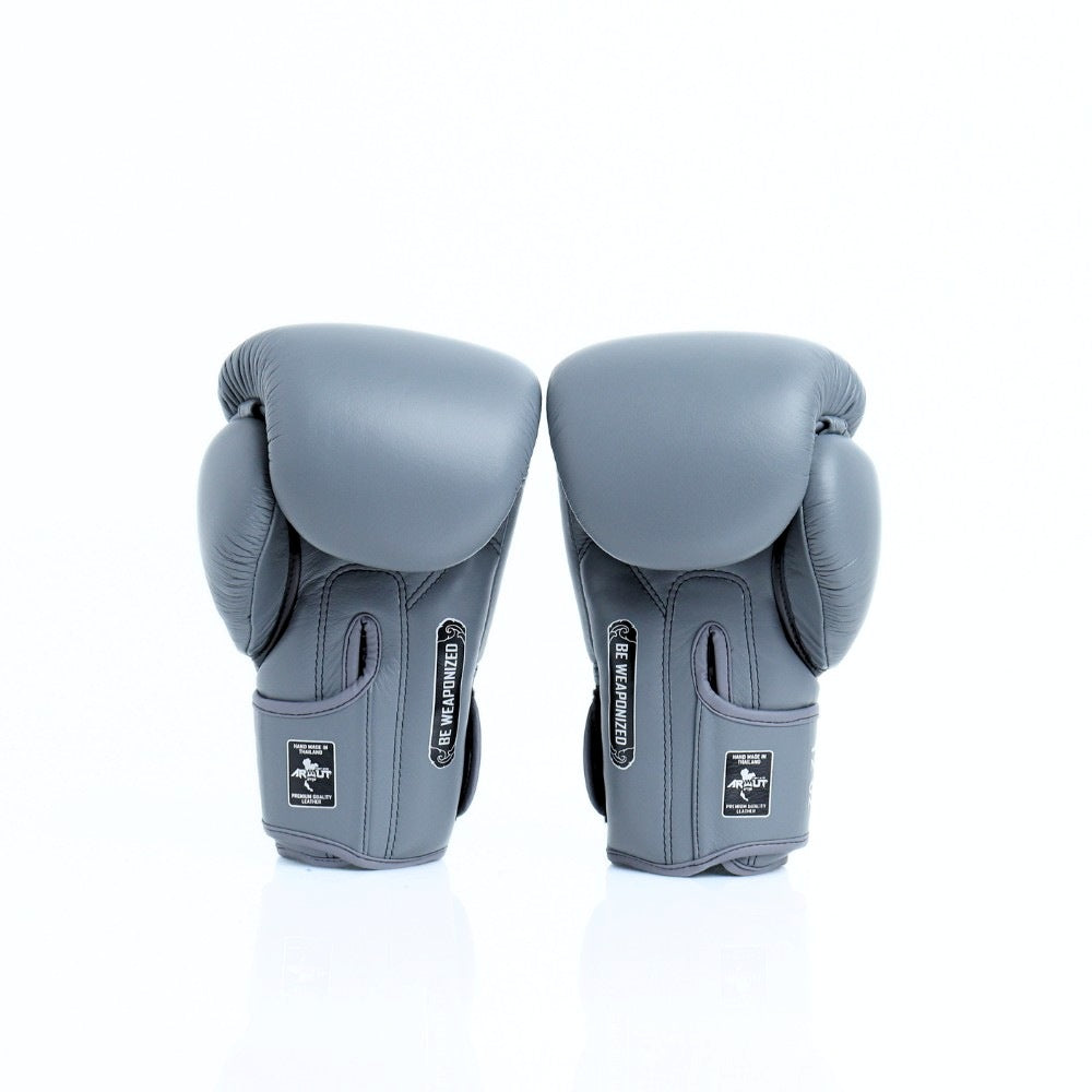 ARWUT [BG5] ''THE ASCENT'' MUAY THAI BOXING GLOVES IRON GREY