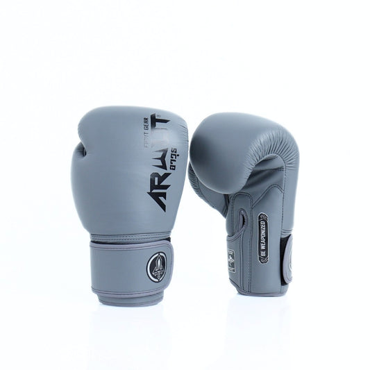 ARWUT [BG5] ''THE ASCENT'' MUAY THAI BOXING GLOVES IRON GREY